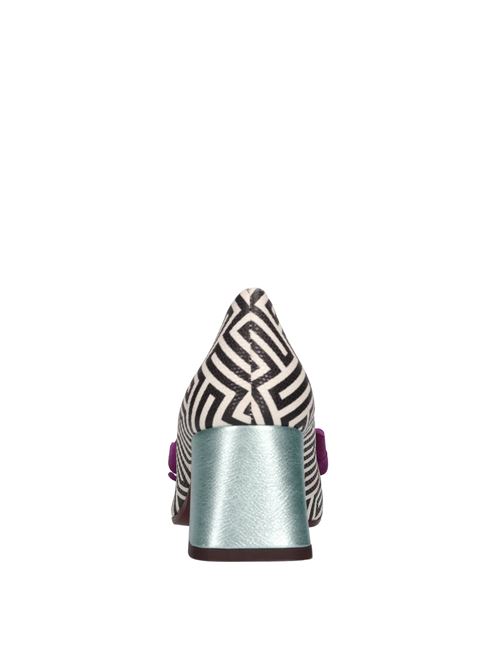 Mocassini Mukai in pelle CHIE MIHARA | MUKAI DISCODISCO-BERRY-ACQUA-NERO